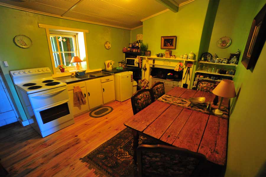 fully functional kitchen